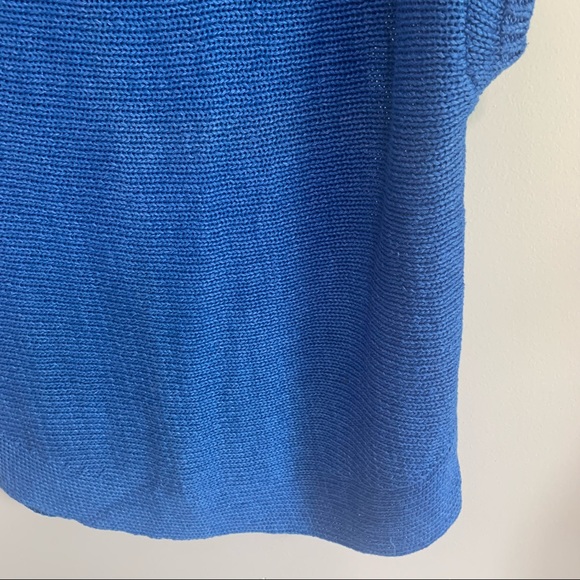 Talbots 100% Linen Tank Top Sweater Knit - Picture 11 of 12